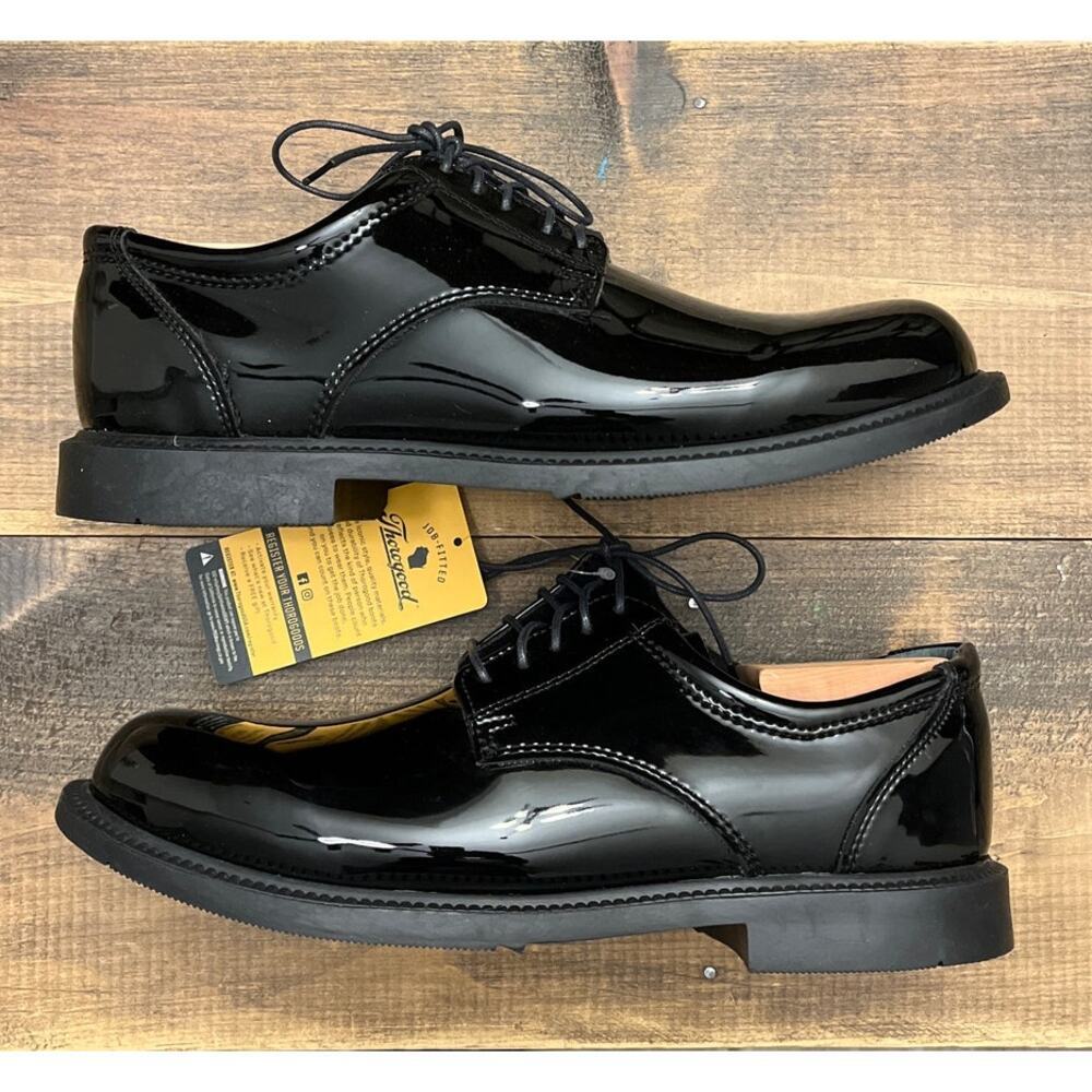 NEW Mens Thorogood Uniform Classics – Poromeric Oxford Job Fitted Size 10.5